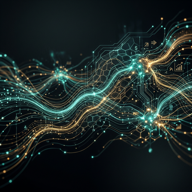 AI Neural Network Data Stream